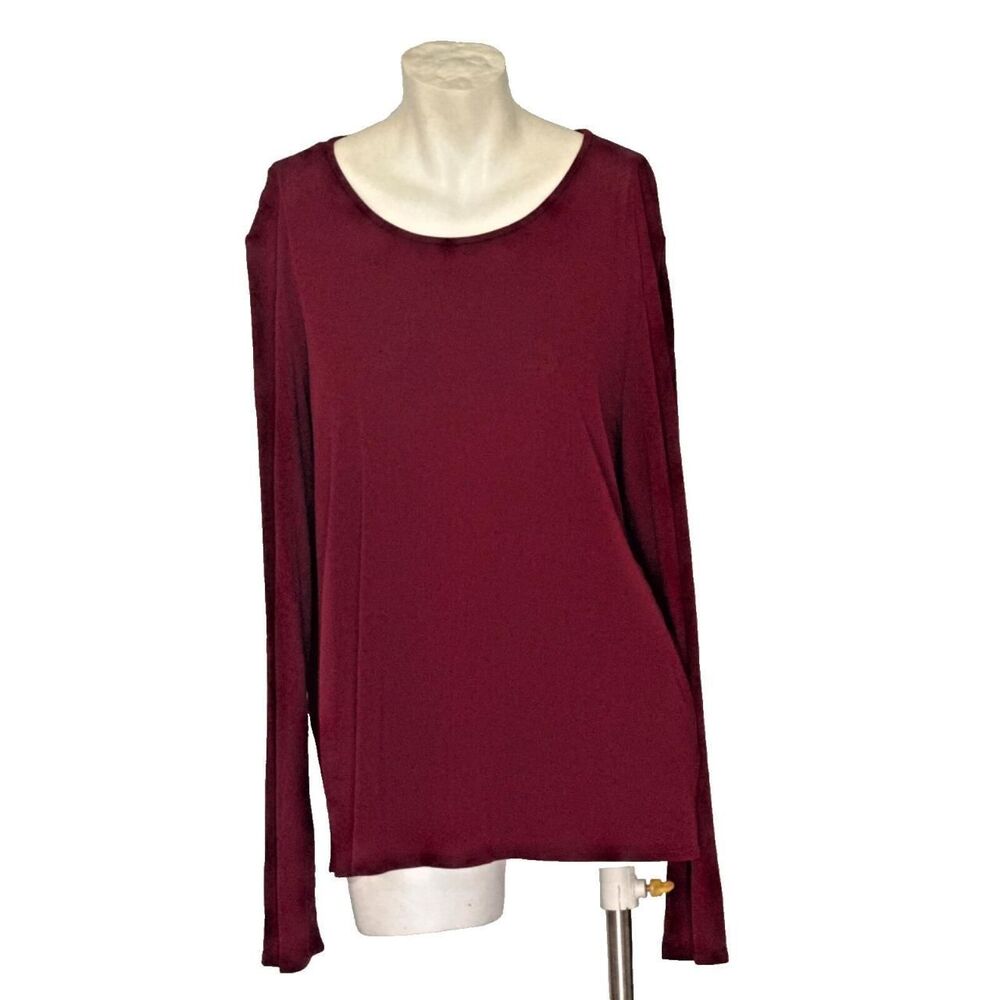 Eileen-fisher Women's Red Blouse